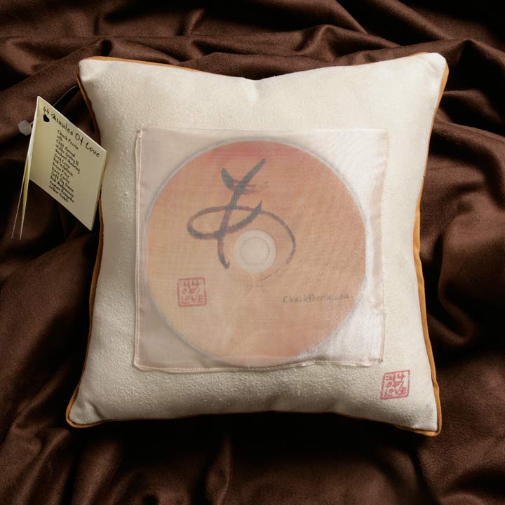 Limited edition suede pillow package